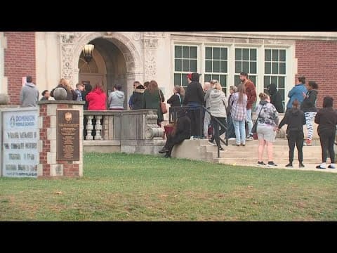 Parents frustrated with lack of communication during lockdown at Columbus middle school