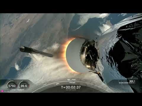 SpaceX Falcon 9 launches EarthCARE satellite for mission in low-Earth orbit