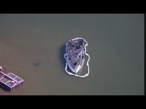 Fire at Grapevine Lake marina started on one boat, officials say