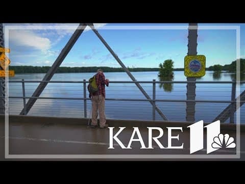 Another round of rain won't help flooding, but downward trend in water levels expected to continue