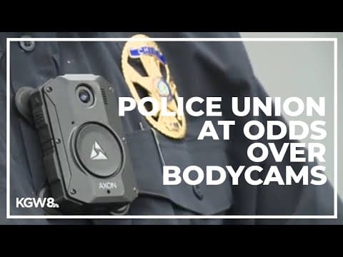 Portland releases details of dispute with police union over body cameras