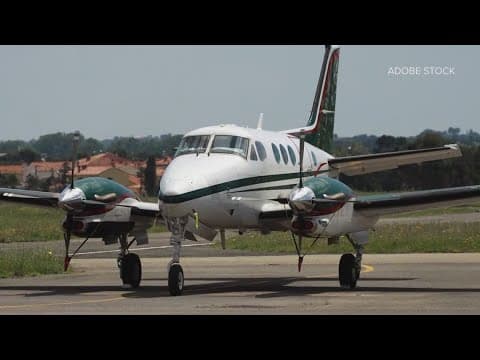 Officials investigate a small plane crash that killed two people