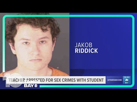 A Venice high school teacher arrested for sexual relationship with a student