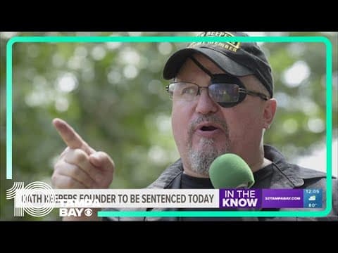 Oath Keepers leader to be sentenced Thursday on felony charges related to Jan. 6