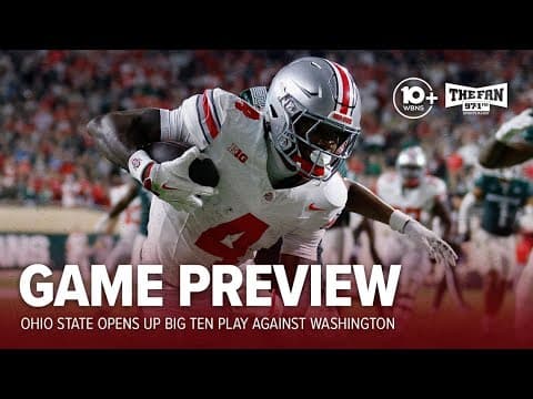 Buckeye Breakdown: Ohio State opens up Big Ten play against Washington; how the teams match up