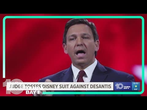 Disney's free speech lawsuit against DeSantis dismissed by federal judge