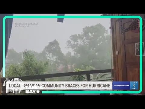 Jamaican community in the Tampa Bay area braces for Hurricane Beryl