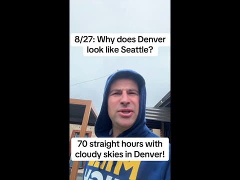 Why does Denver look like Seattle?
