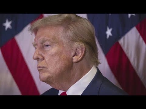 Trump says he's considering ways to serve a third term: Latest updates