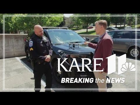 Drone used to save man from railroad tracks