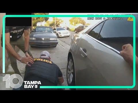 Tampa police officer taunts bystanders, curses at them after arrest