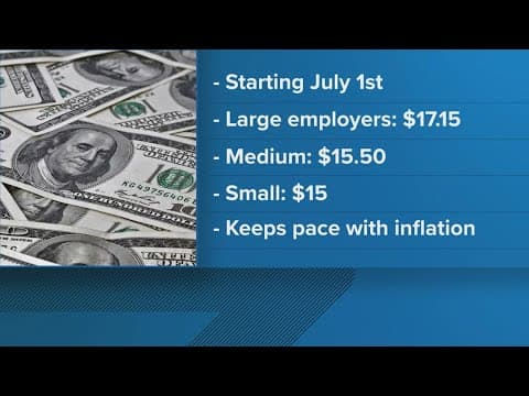 Minimum wage in Montgomery County, MD set to increase on July 1