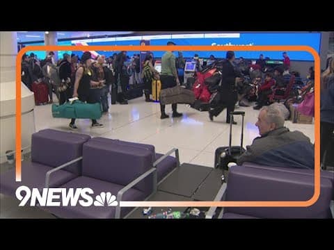 Baggage screening issues caused delays, Denver airport says