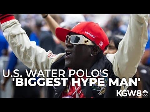 Paris Olympics: Flavor Flav, water polo's 'biggest hype man'