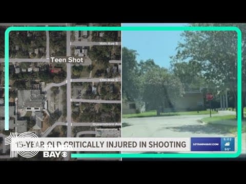 15-year-old critically injured in shooting in St. Petersburg