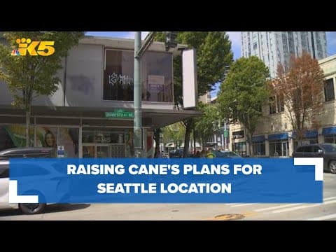 Raising Canes files with Seattle for future U-District location