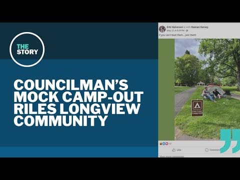Longview residents say elected leaders' Facebook post on homelessness crisis was 'juvenile'