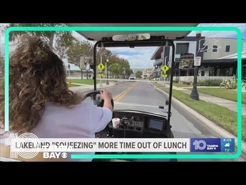 'The Squeeze' helps shuttle people into downtown Lakeland at lunchtime