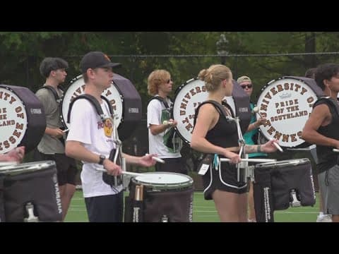Tennessee's Pride of the Southland marching band starts camps this week