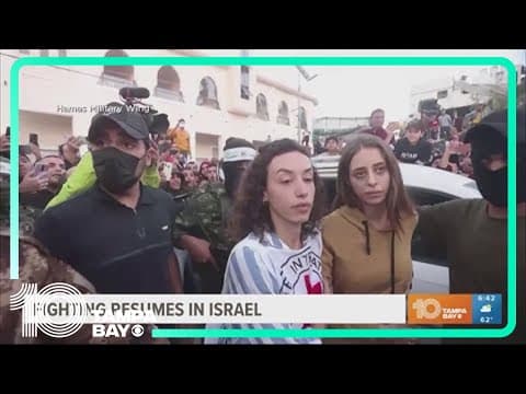 Israel-Hamas: Fighting resumes in Israel after 7 day ceasefire