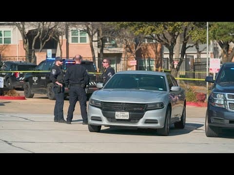 Dozens of police officers respond to Fort Worth apartment complex shooting