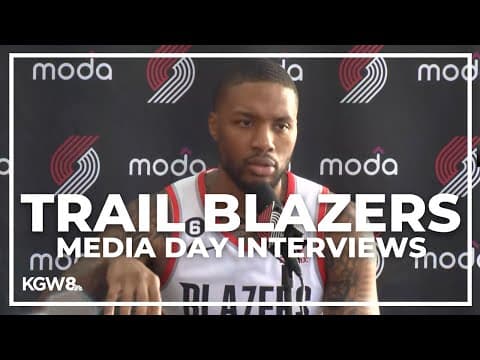 Portland Trail Blazers Media Day Interviews, 2022