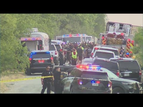 At least 46 found dead in semitruck trailer in San Antonio