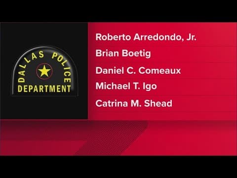 Dallas police chief finalists named by the city