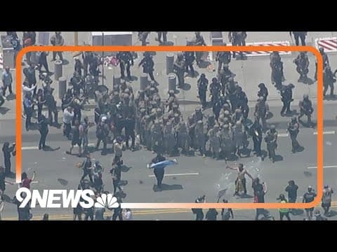 LA protest is a flashpoint in national discourse