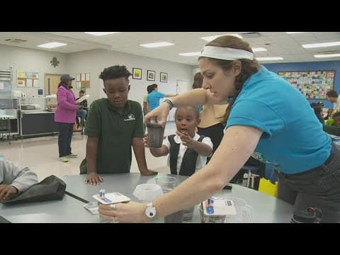 Gentilly schoolkids learn about water conservation, infrastructure through fun and games