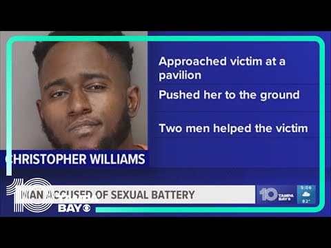 Man caught lying on top of woman as she screamed for help on Gulfport Beach