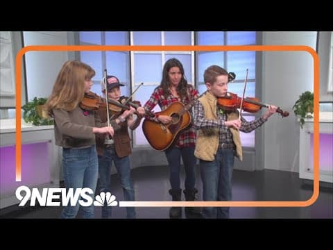 Fiddlers perform live on 9NEWS ahead of championships at National Western Stock Show