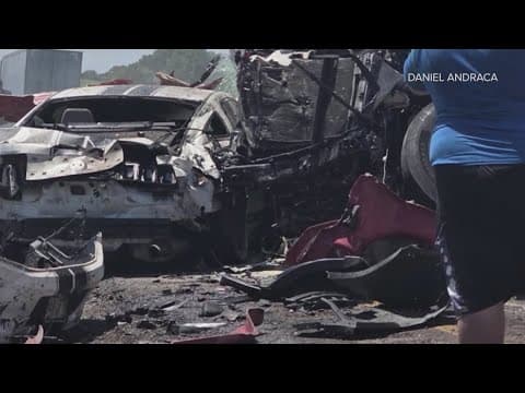Survivor recounts deadly crash on I-20 near Terrell in North Texas