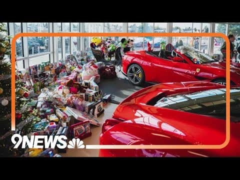Ferrari of Denver hosts 16th annual toy drive and rally