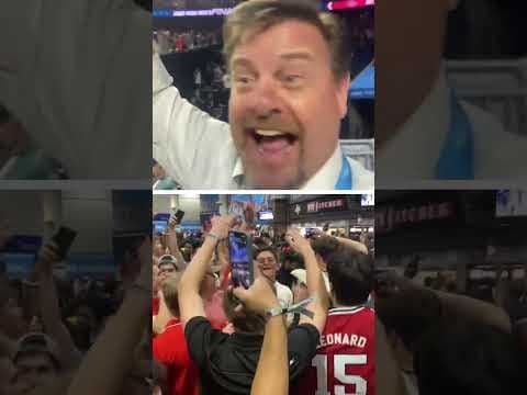 San Diego State Aztec Lamont Butler shot a game-winning buzzer beater. #sandiego