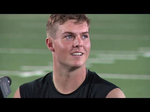 QB Will Howard talks practicing against Ohio State's defense, differences from Kansas State