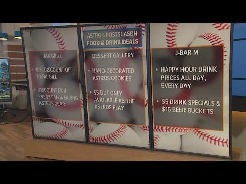 Watch parties and specials for ALCS Game 3 between the Astros and Rangers