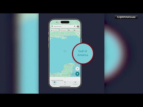 Google Maps updated to show 'Gulf of America'
