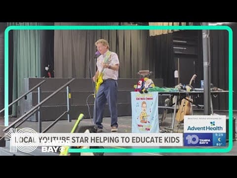 Viral YouTube star Jack Hartmann calls Tampa Bay area home