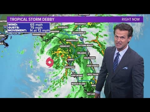 DFW Weather: Keeping an eye on Tropical Storm Debby, triple-digit heat sticks around in North Texas