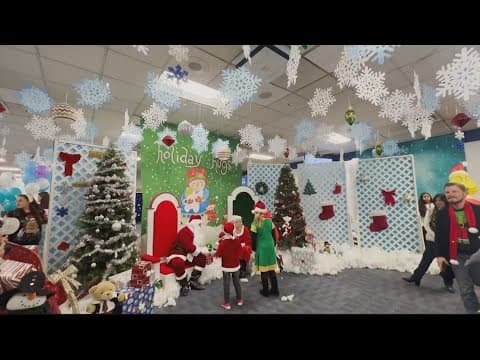 Virginia kids take 'fantasy flight' to the North Pole