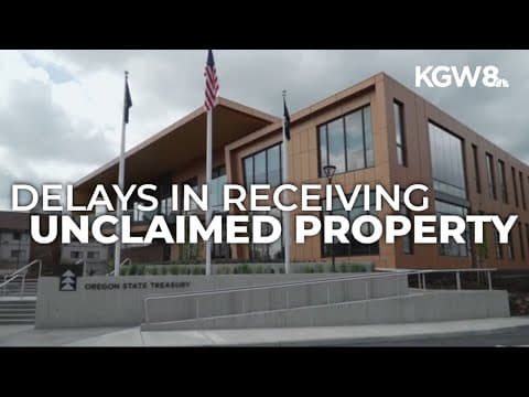 Oregonians see delays when claiming unclaimed property from state