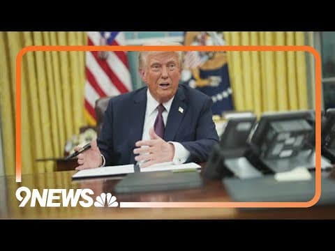 Trump confirms trade deal with the UK