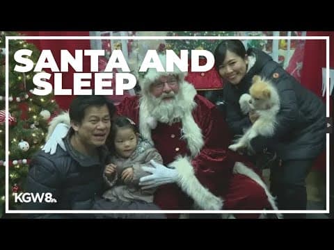 Washington state researchers give sleeping tips for Santa