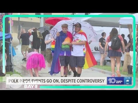 Polk Pride celebrates Pride in the Park in Lakeland