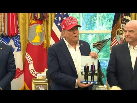 Trump says Putin wants to attend the 2026 FIFA World Cup in the U.S.