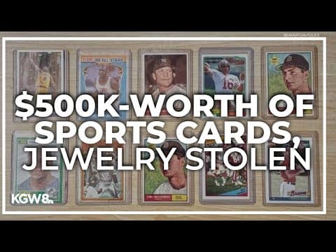Woman arrested after allegedly stealing rare baseball cards at MAX station