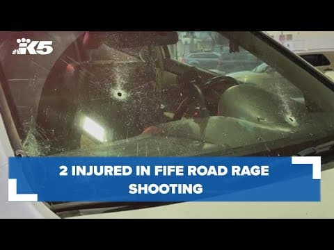 2 shot in road rage incident in Fife