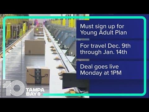 Amazon is offering $25 flights to some young adults