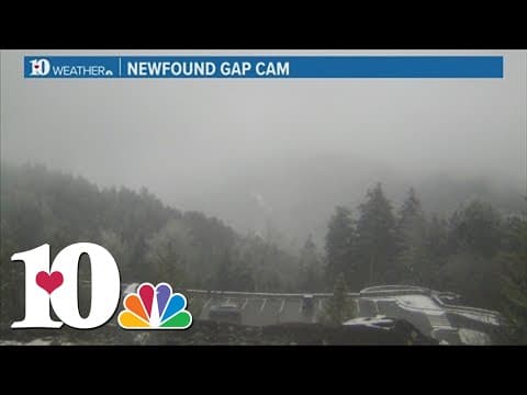 Snow flurries fall in East Tennessee as Winter Weather Advisory issued for upper elevations